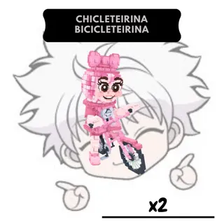 x2 Chicleteirina Bicicleteirina | SAB