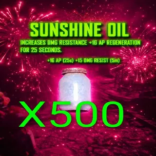 500 Sunshine Oil