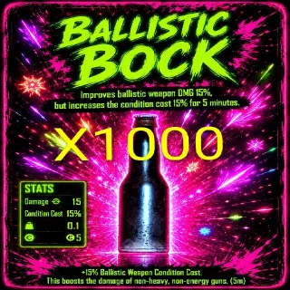 1000 Ballistic Bock