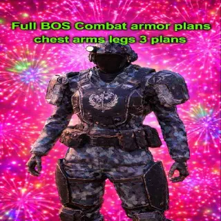 Bos Combat Armor Plans