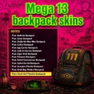13 Backpack Skins