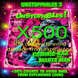 500 Unstoppables 3