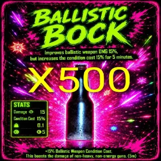 500 Ballistic Bock