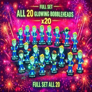 Glowing Bobblehead Set