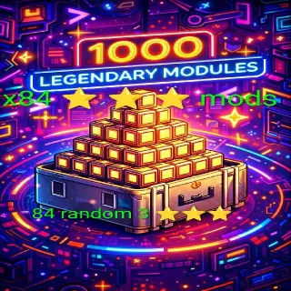 1000 Legendary Modules