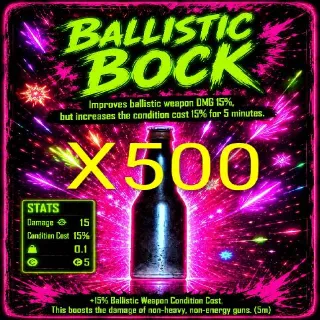 500 Ballistic Bock