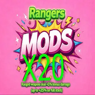 20 Rangers Mods