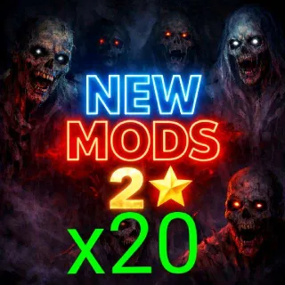 20 Active Mods ⭐⭐⭐