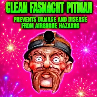 Clean Pitman Mask
