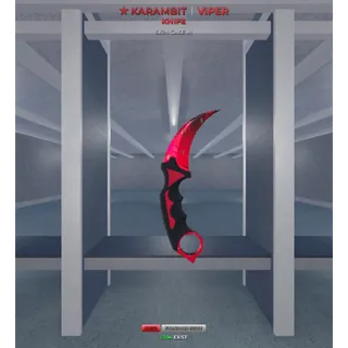 SNIPER DUELS| viper knife