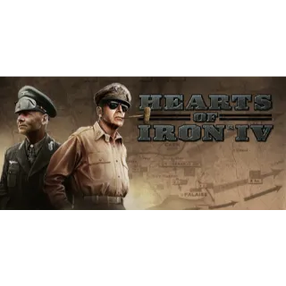 Hearts of Iron IV - Instant Delivery via Steam