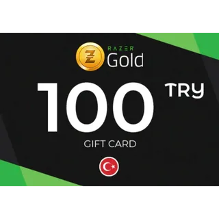 Razer Gold ₺100.00 TRY 