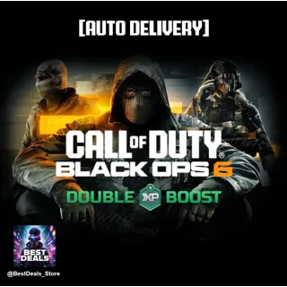 Call of Duty: Black Ops 6 - Double XP Boost 15 Minutes Edition [AUTO DELIVERY]