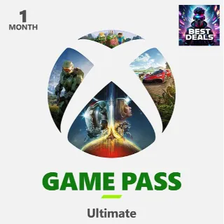 1 month - Xbox Game Pass ULTIMATE 🔑 - ANY ACCOUNT - USA - [AUTO DELIVERY]