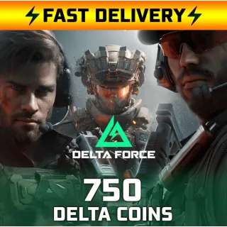 Delta Force - 750 Delta Coins Via Player ID [GLOBAL]