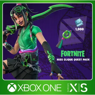Fortnite - Hiss Clique Quest Pack ⚡️[𝐅𝐀𝐒𝐓 𝐃𝐄𝐋𝐈𝐕𝐄𝐑𝐘]⚡️XBOX KEY