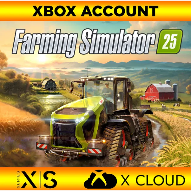 Farming Simulator 25 - XBOX ACCOUNT - [GLOBAL] - XBox Series X|S Game ...