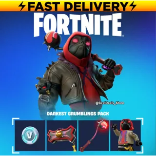 🔥Fortnite - Darkest Grumblings Pack ⚡️ [FAST DELIVERY] ⚡️