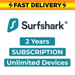 Surfshark VPN Key (2 Year / Unlimited Devices)