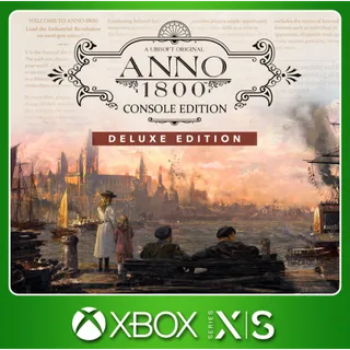 ANNO 1800 - Console Edition - Deluxe⚡️𝐅𝐀𝐒𝐓 𝐃𝐄𝐋𝐈𝐕𝐄𝐑𝐘⚡️[GLOBAL]