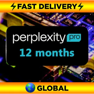 Perplexity AI Pro 12 months [GLOBAL KEY]