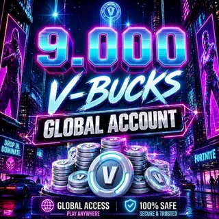 Fortnite 9000 V-bucks ⚡️[𝐅𝐀𝐒𝐓 𝐃𝐄𝐋𝐈𝐕𝐄𝐑𝐘]⚡️
