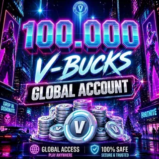 Fortnite 100000 V-bucks ⚡️[𝐅𝐀𝐒𝐓 𝐃𝐄𝐋𝐈𝐕𝐄𝐑𝐘]⚡️