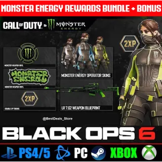 Call of Duty: Black Ops 6 - Monster Energy Rewards Bundle + BONUS [CROSSPLATFORM]