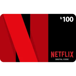 100 TL TRY Netflix Gift Card Turkey