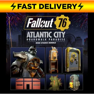 Fallout 76: Atlantic City High Stakes Bundle - XBOX 🔑 [GLOBAL]