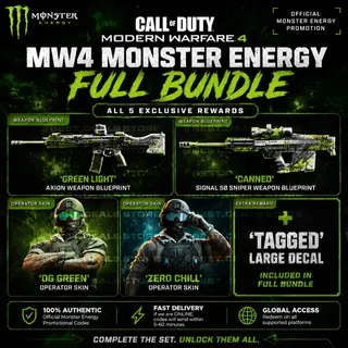 MODERN WARFARE 4 - MONSTER FULL SET ⚡️𝐅𝐀𝐒𝐓 𝐃𝐄𝐋𝐈𝐕𝐄𝐑𝐘⚡️[GLOBAL]