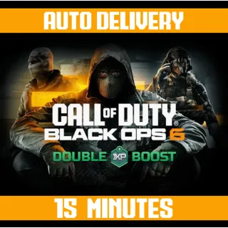 Call of Duty: Black Ops 6 - Double XP Boost 15 Minutes Edition [AUTO DELIVERY]