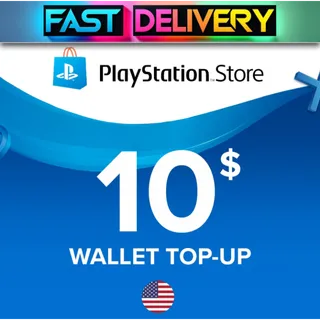 $10.00 USD PlayStation Store