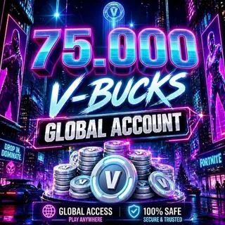 Fortnite 75000 V-bucks ⚡️[𝐅𝐀𝐒𝐓 𝐃𝐄𝐋𝐈𝐕𝐄𝐑𝐘]⚡️