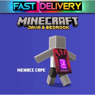 Minecraft - Menace Cape - (Java & Bedrock Edition] GLOBAL