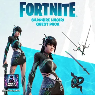 🔥Fortnite - Sapphire Hagiri Quest Pack XBOX KEY🔥