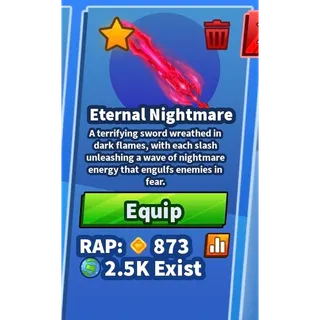 Eternal nightmare/blade ball 