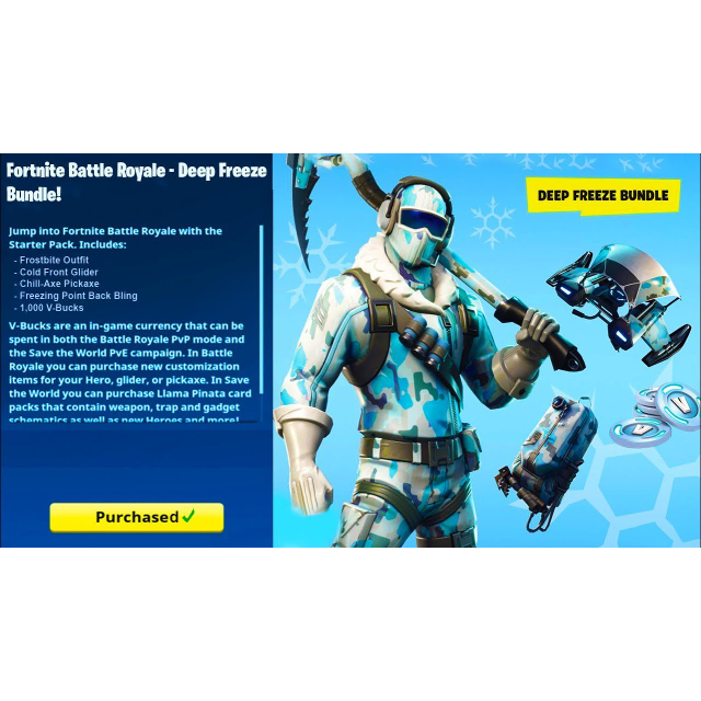 Fortnite Freeze pc Other Games - Gameflip