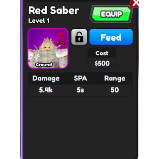 MORDRED (RED SABER) ASTD