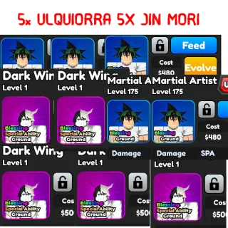 5X ULQUIORRA 5X JIN MORI - ASTD