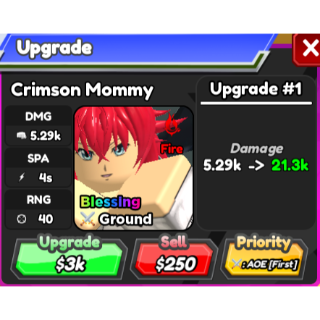 Astd Rias Gremory - Crimson Mommy - Game Items - Gameflip