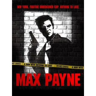 Max Payne (with Cover Art & Manual)