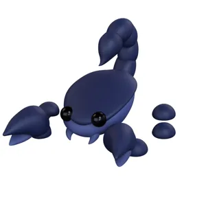 Halloween Blue Scorpion