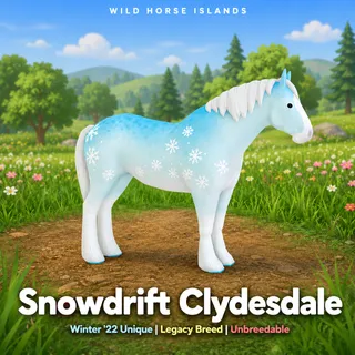 Carnival Confetti Clydesdale – WHI