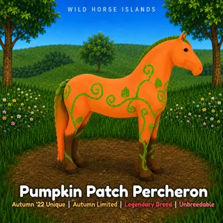 Pumpkin Patch Percheron - WHI