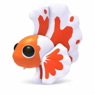 Orange Betta Fish Neon