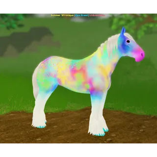 Carnival Confetti Clydesdale – WHI