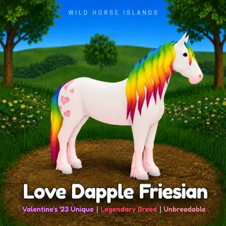 Love Dapple Friesian - WHI