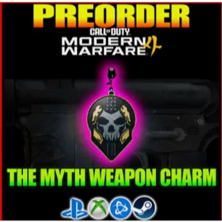 COD MW4 Pre-order  "The Myth" Ghost Weapon Charm Code