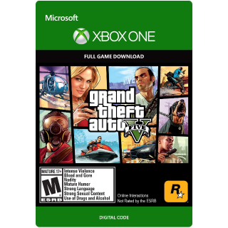 Grand Theft Auto V Gta 5 Xbox One Region Free Digital Code Xbox One Games Gameflip